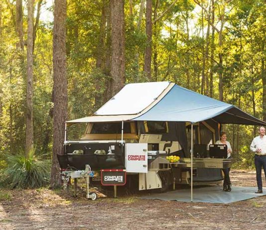 Complete Campsite Opens Up