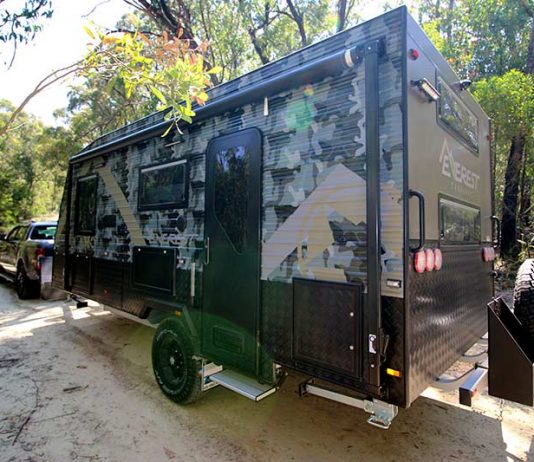 Everest Caravans Camo