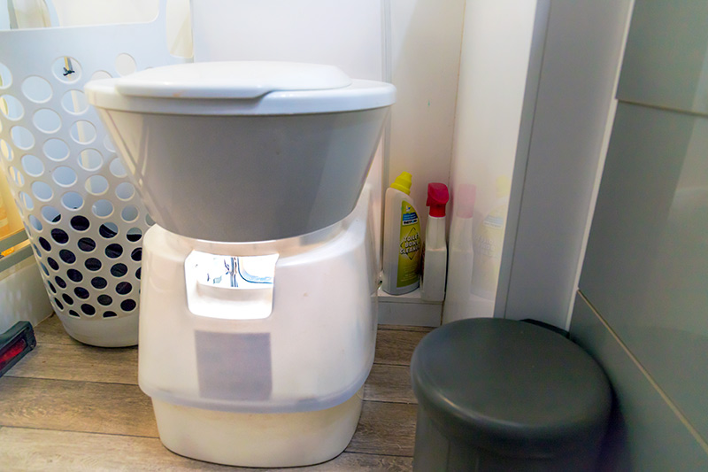 Caravan toilet
