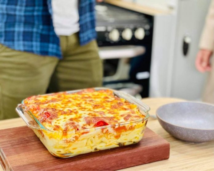 Creamy Salami Pasta Bake GoRV