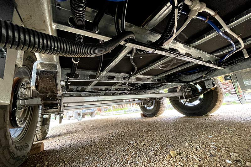 caravan suspension