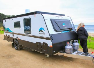 snowy river caravans