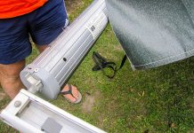 secondhand caravan