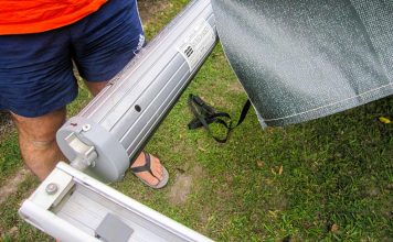secondhand caravan