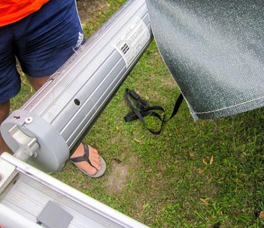 secondhand caravan