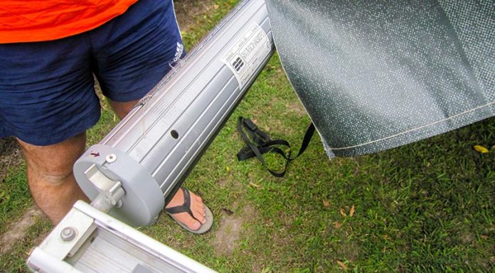 secondhand caravan