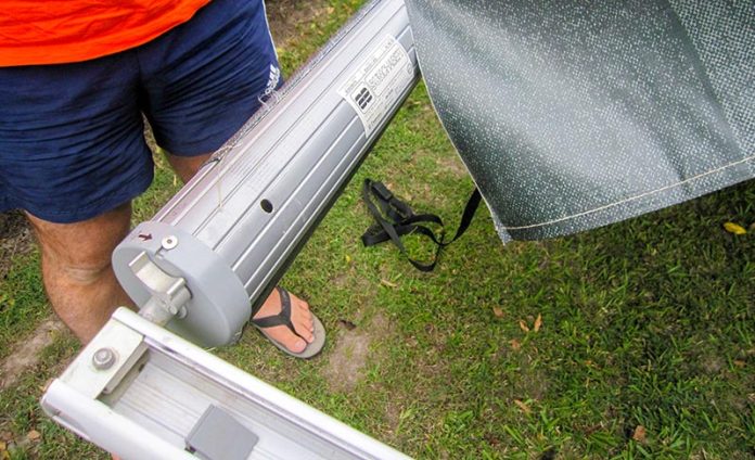 secondhand caravan