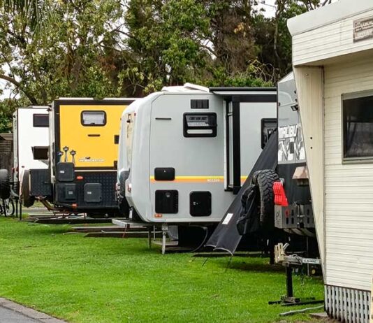 five ways caravan park